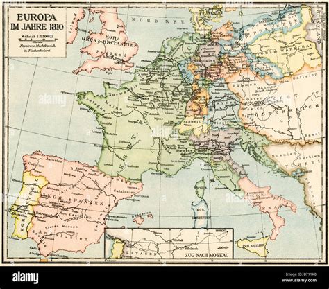 Napoleon Bonaparte Empire Map Napoléon Bonaparte Life & Military