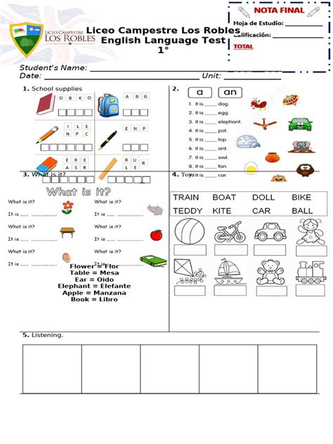 Image result for Learning English Test