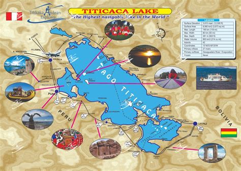 Map - Titicaca transport