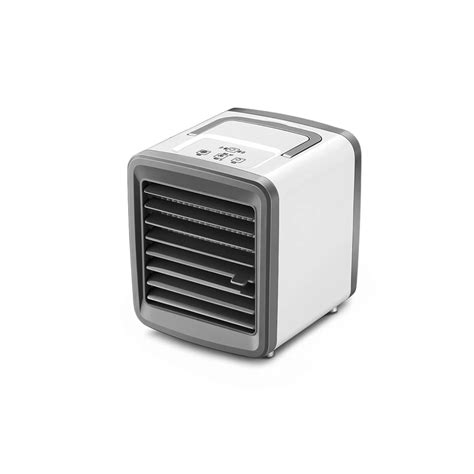 ZAPORA Mini Air Conditioner Cooler Fan - Portable Desktop Rechargeable ...