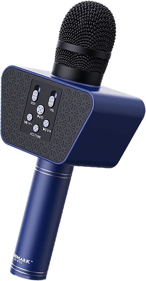 LANDMARK BT55 Handheld Wireless Singing Mic Multi-Function Bluetooth ...