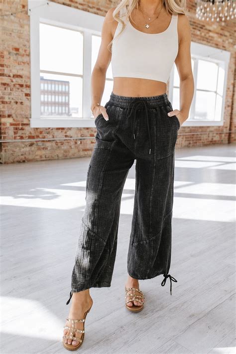 Grayson Cargo Drawstring Pants | Cargo Pants | Womens Pants – Liam ...