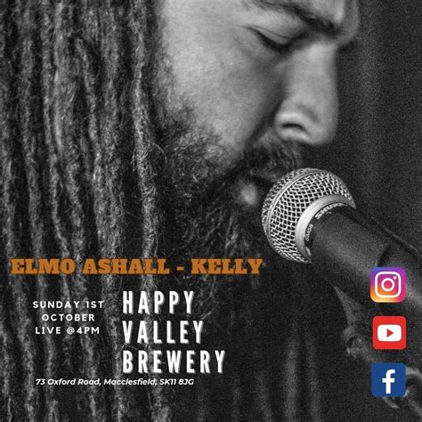 LIVE MUSIC: Elmo Ashall Kelly , 73andpizza, Macclesfield, 1 October ...