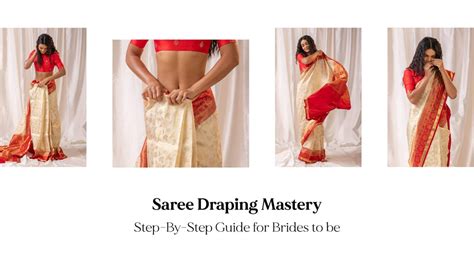 Step By Step Guide Bridal Saree Draping| Binal Patel