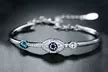 Crystal Evil Eye Bracelet Mad... | Groupon Goods