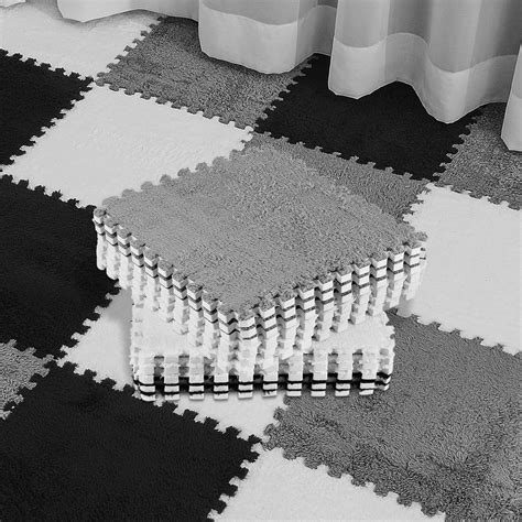 Amazon.com: Amylove 72Pcs Foam Floor Mat 12x12x0.4in Interlocking Eva ...