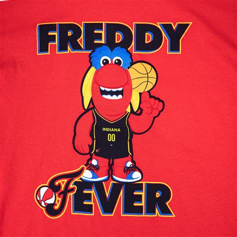 Youth Indiana Fever Freddy Fever T-shirt in Red by Something Inked ...