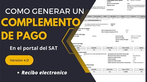 Image result for Tutorial Complemento De Pago Rif