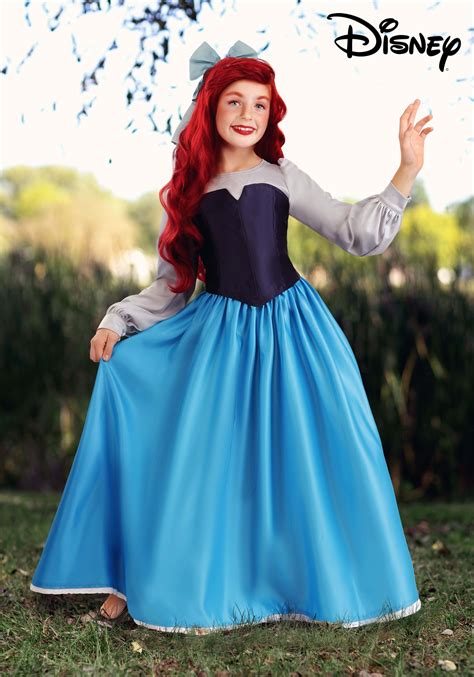 Disney The Little Mermaid Ariel Blue Dress Costume for Girls | Disney ...