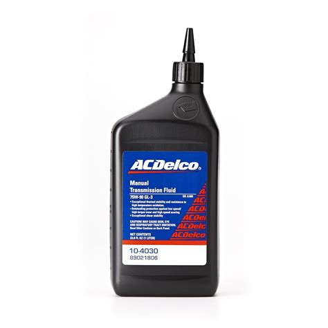 ACDelco 10-4030 GL-3 75W-90 Manual Transmission Fluid - 1 L : Amazon.in ...