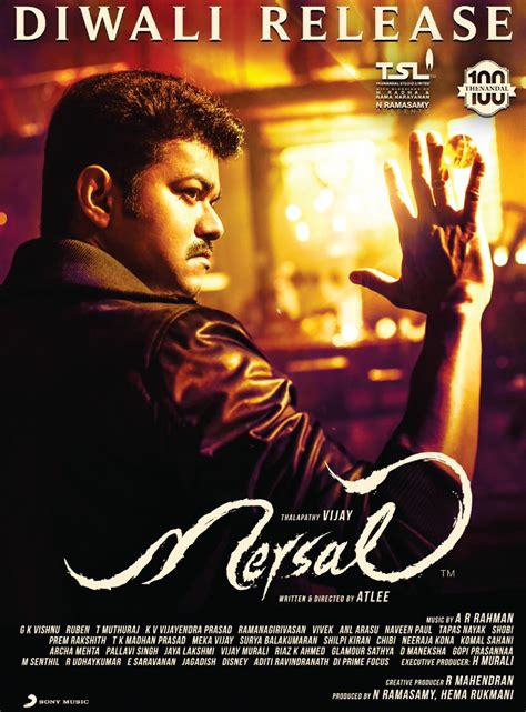 Thalapathy Vijay's Mersal release poster - Photos,Images,Gallery - 75439