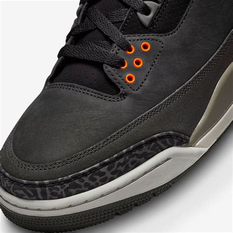 Air Jordan 3 Retro Fear Pack Night Stadium Total Orange Black CT8532 ...
