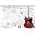 Buy Plan of Gibson SG Electric Guitar - Full Scale Print Online at ...