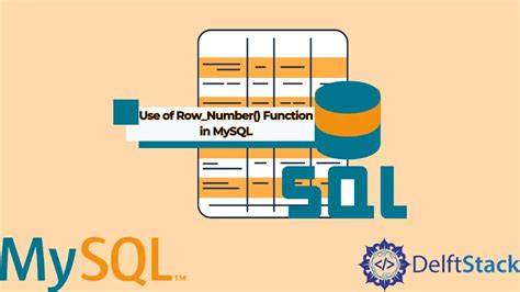 Image result for Row Number in MySQL