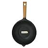 Buy Wonderchef Caesar Aluminium Nonstick Wok- 28cm, 4.1L, 5mm, Black ...