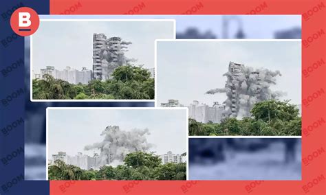 Noida Twin Towers Razed: All You Need To Know About Massive Demolition ...
