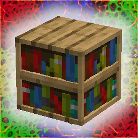 3d bookshelf Minecraft Texture Pack