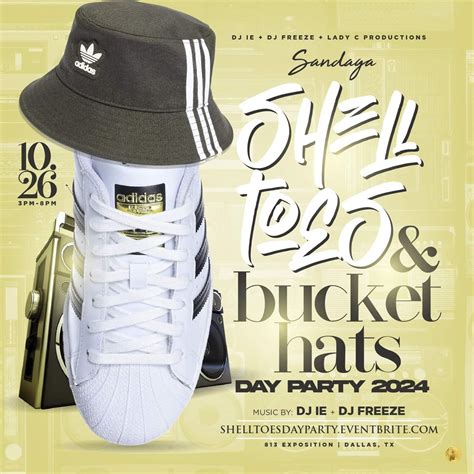 Shell Toes & Bucket Hats Day Party 2024 @ Sandaga 813, Sandaga 813 ...