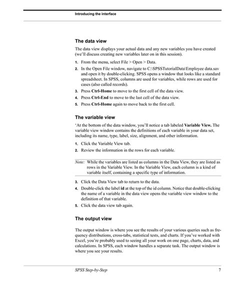 SPSS Tutorial 7 的图像结果