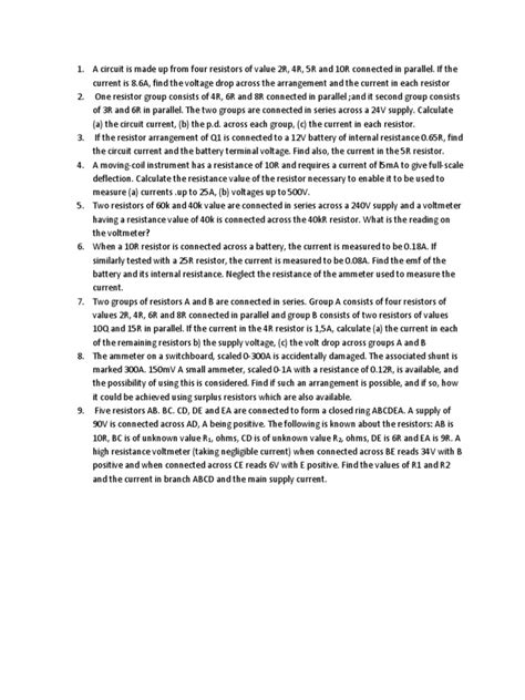 Image result for Basic Electrical Questions