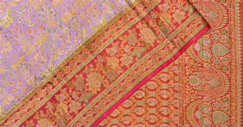 Kanchipuram Silk Brocade Lavender Saree | Kankatala
