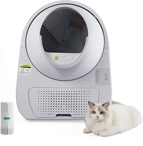 Buy boqii Catlink Self Cleaning Cat Litter Box, [Manual Panel ...