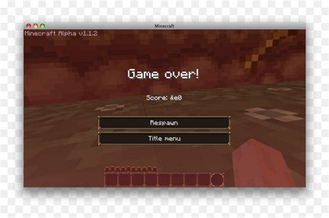 Image result for Game Over Minecraft Java Edtion