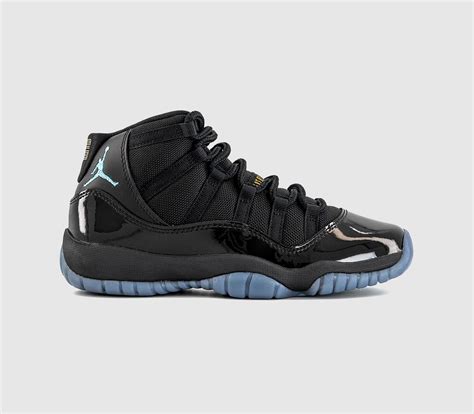 Jordan Jordan 11 Grade School Trainers Black Gamma Blue Black Varsity ...