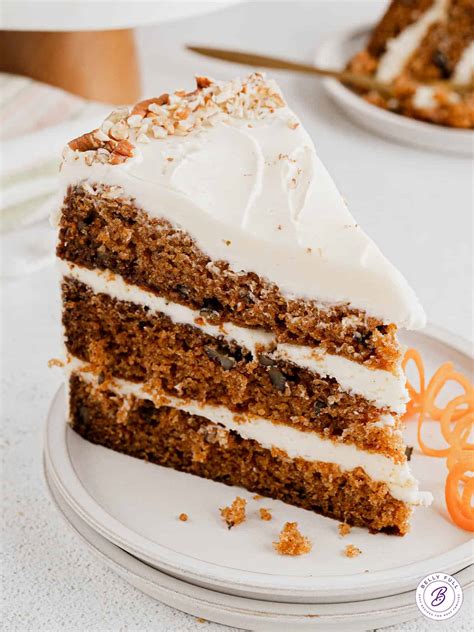 Easy Carrot Cake Recipe - Belly Full