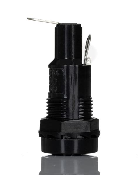 RS PRO | RS PRO 10A Panel Mount Fuse Holder for 5 x 20mm Fuse, 250V ac ...