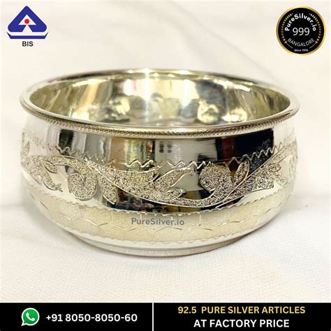 Silver Bowl | 100+ New BIS-Hallmark Models | Insured Shipping Worldwide ...