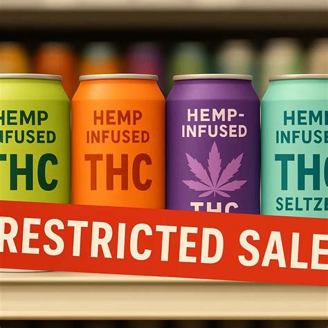A New Ban on Hemp-Derived THC Drinks? - Cannadelics