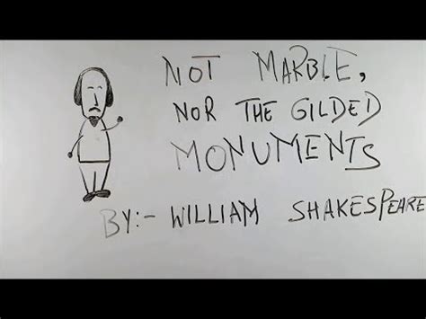 Not Marble , Nor The Gilded Monuments - BKP - class 10 cbse english ...