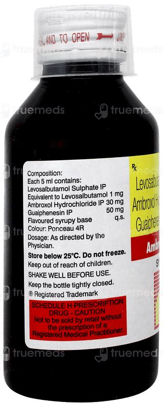 Ambrodil Ls Syrup 100ml: Uses, Side Effects, Price & Substitutes