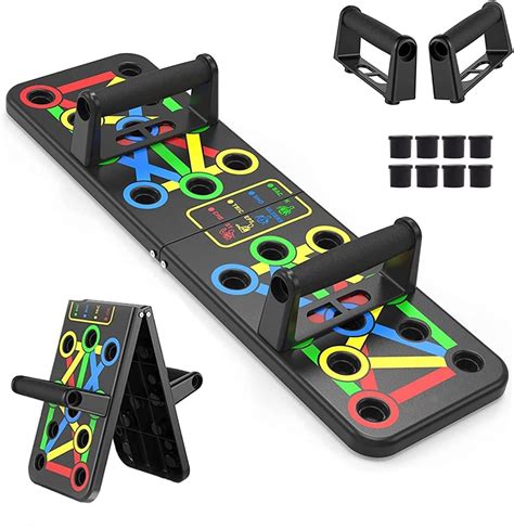 Buy ODDISH; way to fitness Push Up Board System-15 In 1 Body Building ...
