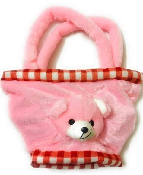 SUN AND STAR CREATIONS teddy bear bag for kids pink 45 cm (2-5) years ...