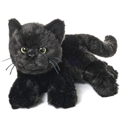 Jinx Cat 15 Inch Black Cat Plush - Black Cat Stuffed Animal - Realistic ...