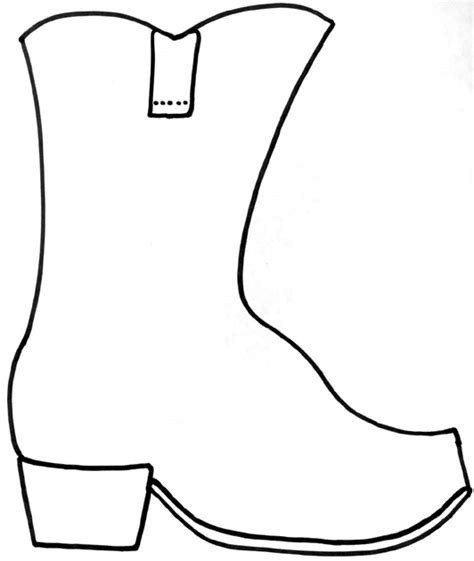 Printable Cowboy Boot Pattern 的图像结果