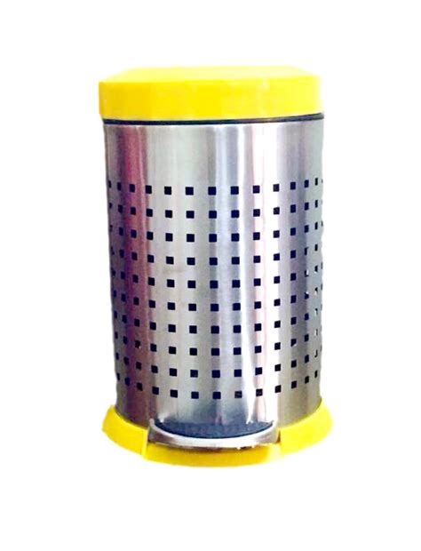 SBS Stainless Steel Plain Pedal Dustbin/ Plain Pedal (COIL 201-202 ...