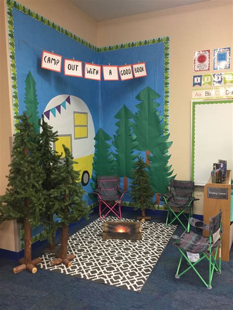 Camping Theme Classroom Decoration