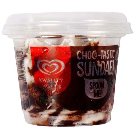 Kwality Wall's Sundae Ice Cream - Choco Tastic, 100ml : Amazon.in ...
