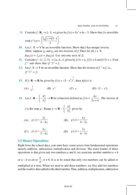 CBSE Class 12 Maths Chapter 1 的图像结果