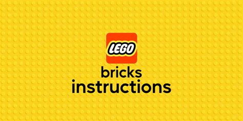 Image result for Basic LEGO Building Instructions
