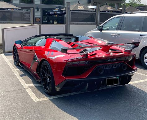 Lamborghini Aventador Red 2012 Lamborghini Aventador LP700 4