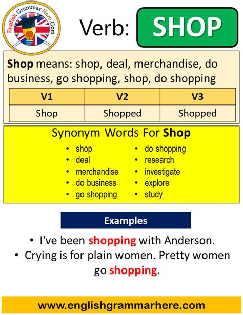 Shop Verb 的图像结果