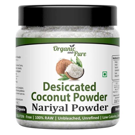 Organic and Pure Desiccated Coconut Powder | Coconut Powder | Nariyal ...