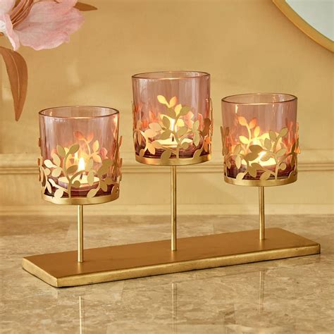 Buy Wables Iris Metal and Glass Multi Votive Holder from Home Centre at ...