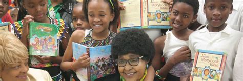 Winnie Madikizela-Mandela opens a Soweto Mandela Day school library ...