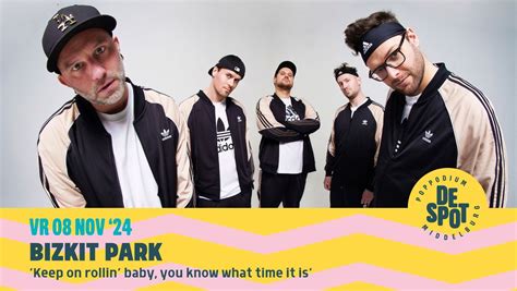 UITVERKOCHT! Bizkit Park, De Spot, Middelburg, 8 November 2024 | AllEvents
