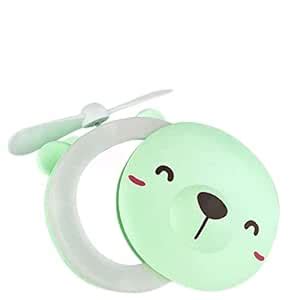 TINCIDUNT Travel Mini Carton Make Up Mirror with LED Lights USB Fan ...